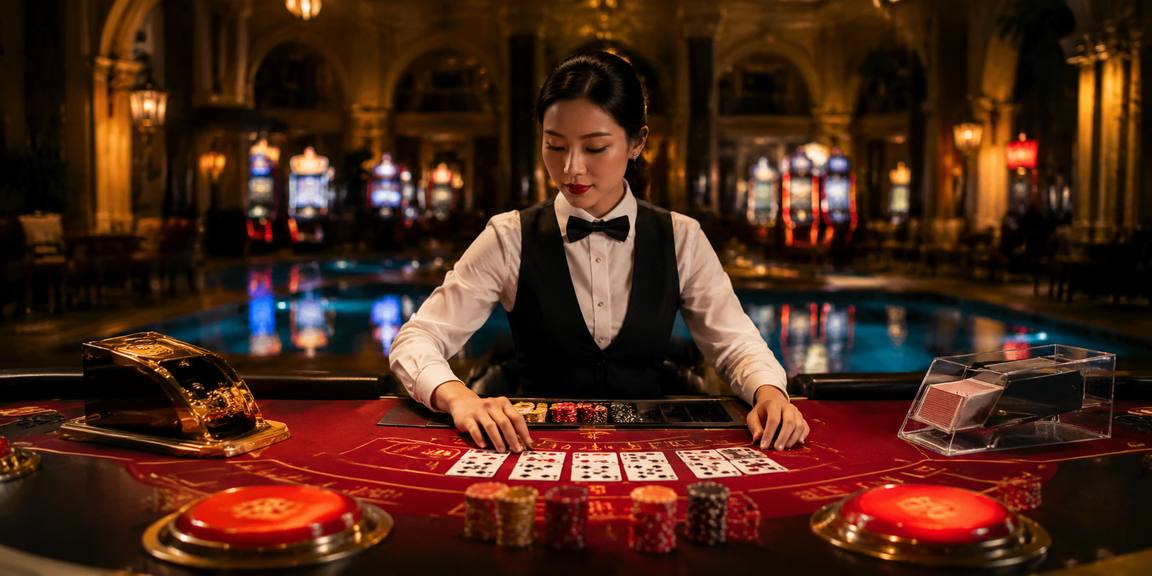 Kasino Langsung dengan Pemain Sebenar, Dealer Sebenar